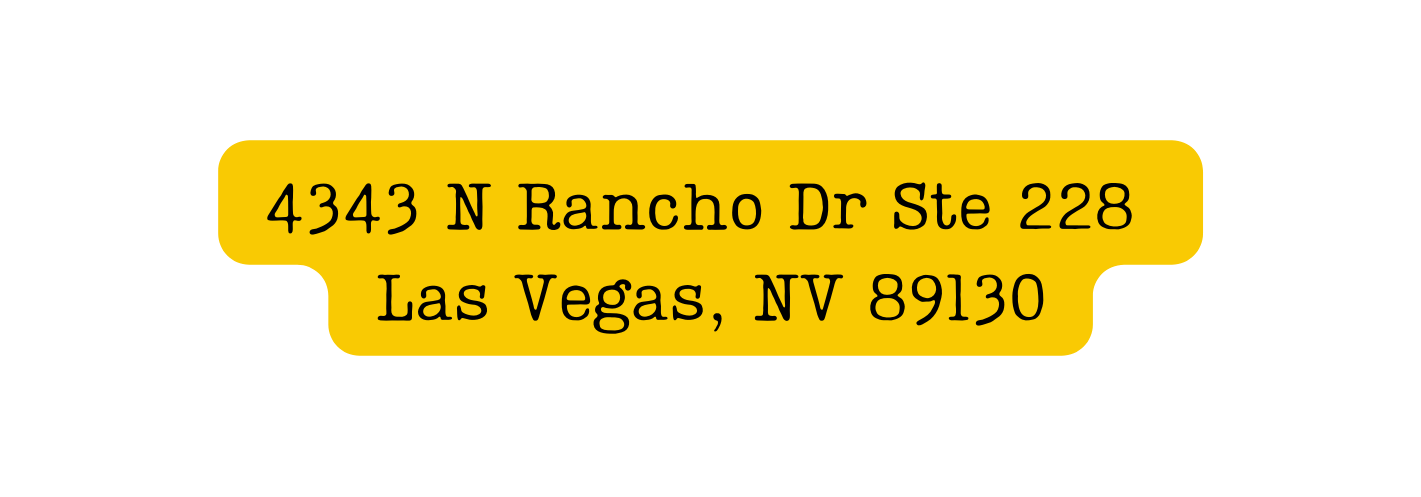 4343 N Rancho Dr Ste 228 Las Vegas NV 89130